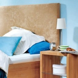 Простое мягкое изголовье кровати своими руками