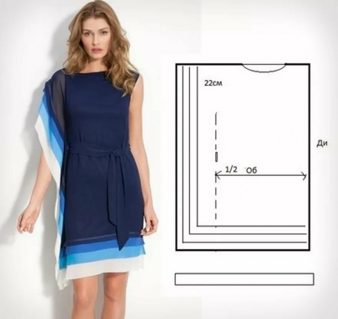 Легкая туника и ее простое моделирование