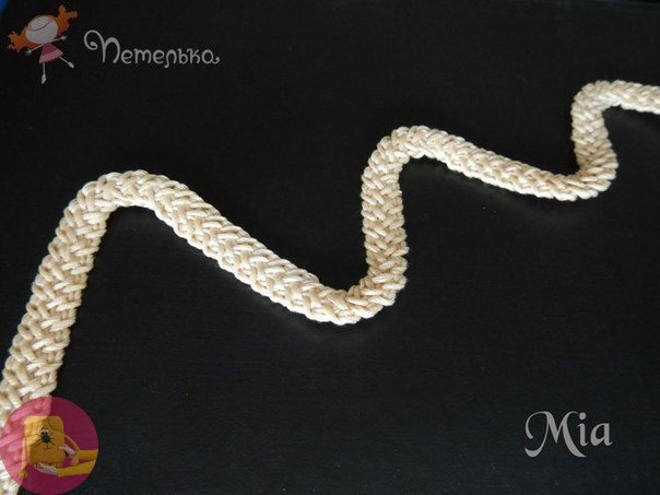 Мастер-класс по вязанию шнура