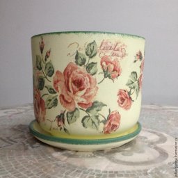 Преображение старого цветочного горшка