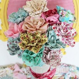 ​Текстильные цветы