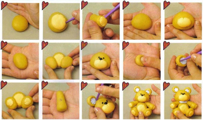 Забавные поделки из пластилина: пошаговый мастер-класс