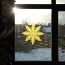 Звёздочки в технике оригами