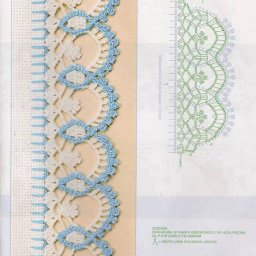 Ажурные варианты оформления края изделия