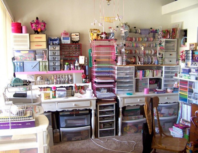 Идеи организации творческого пространства рукодельницы-швеи