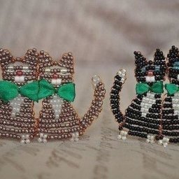 Кошечки из бисepa