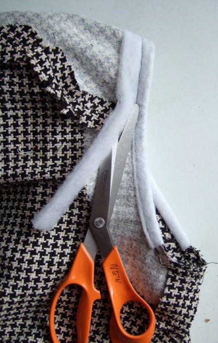 Втачивание рукава в пиджак или пальто