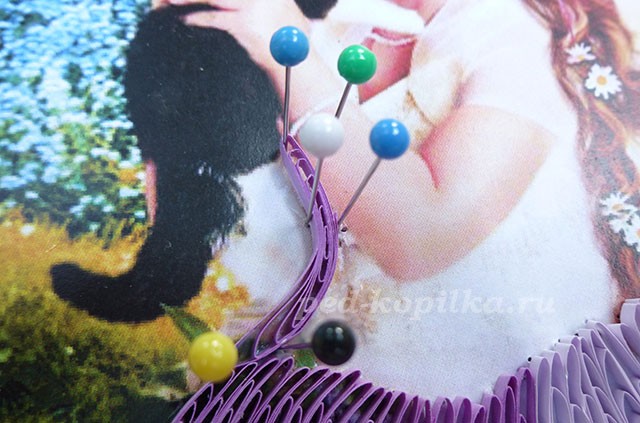 Картина в технике квиллинг: мастер-класс