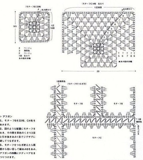 Очаровательная идея для пледа