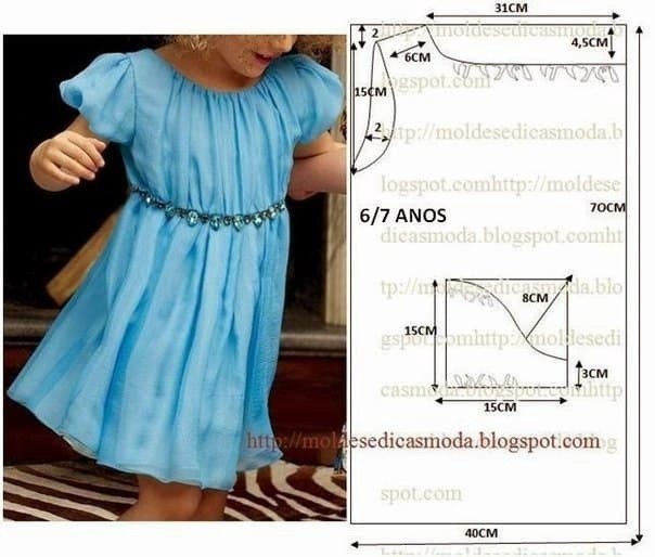 Моделирование детских платьев