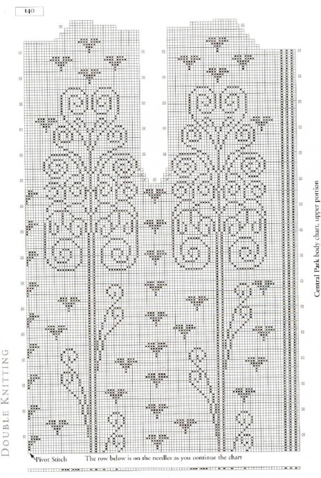 Очень красивое пальто с жаккардовыми узорами