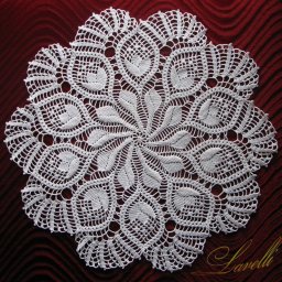 Ажурная салфетка крючком