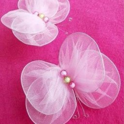 ​Бабочки из тюля