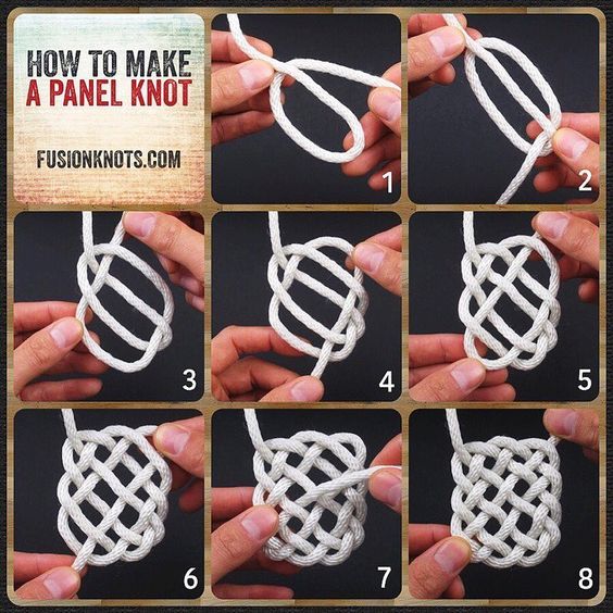 Интересные декоративные узелки