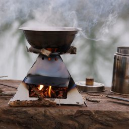 Как сделать походную печь