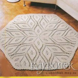 ​Коврик из пряжи или из полиэфирного шнура