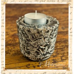 Подсвечники из гипса