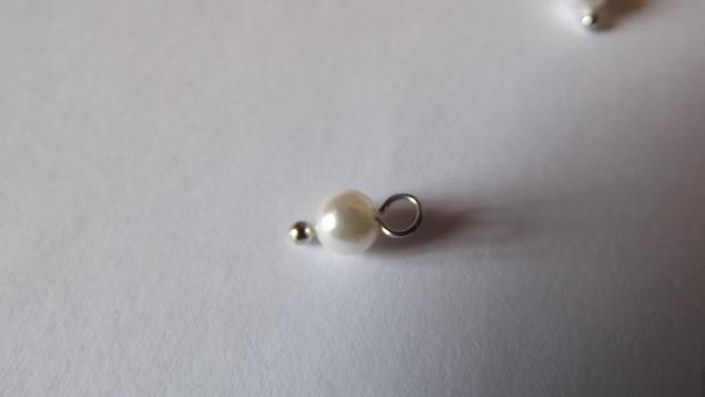 Кулон из ракушки "Хвост павлина"