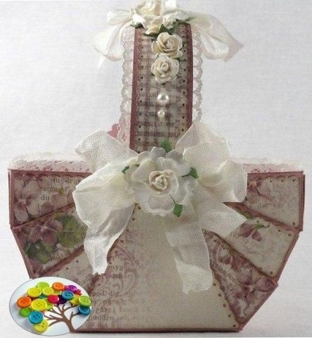 Нарядная корзинка Нарядная корзинка