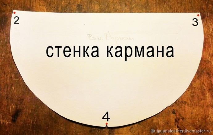 Шьем сумку на пояс из искусственной кожи