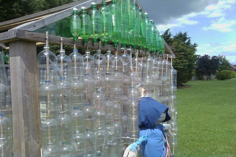 Парники из пластиковых бутылок: идеи