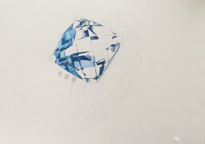 Перстень с топазом