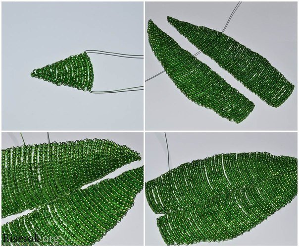 Цветы из бисера: каллы