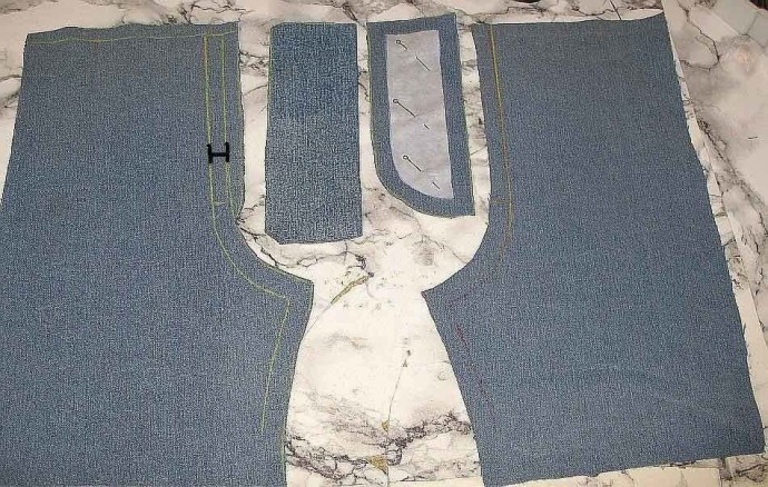 Технология обработки гульфика в джинсах и брюках Технология обработки гульфика в джинсах и брюках