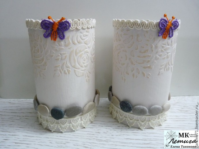 Декор баночек Декор баночек