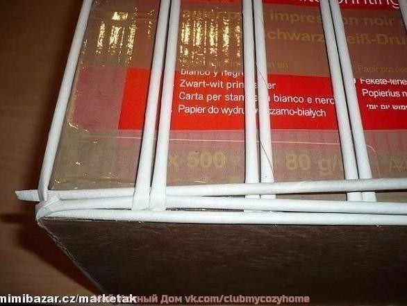 Корзинки из газетных трубочек Корзинки из газетных трубочек