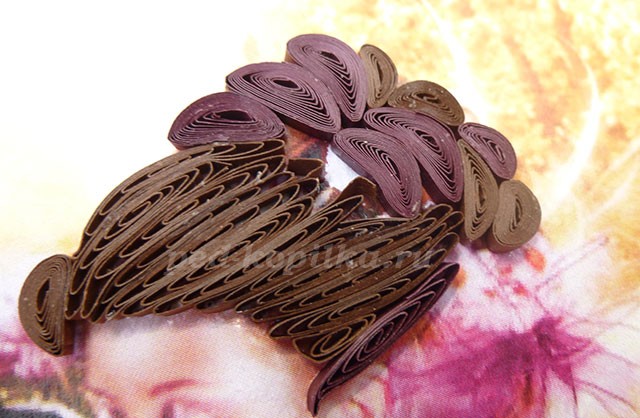 Картина в технике квиллинг: мастер-класс