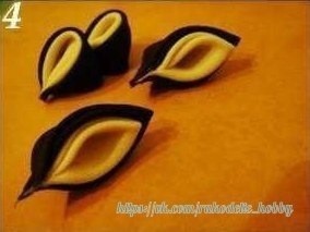 Заколки-бабочки в технике канзаши Заколки-бабочки в технике канзаши