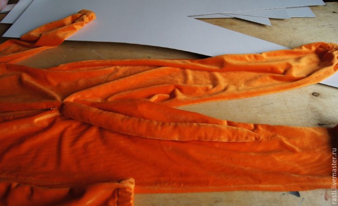 Наносим несложный рисунок на ткань Наносим несложный рисунок на ткань