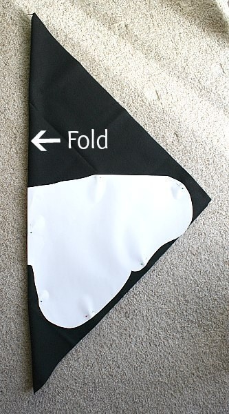 Крылья бабочки из фетра