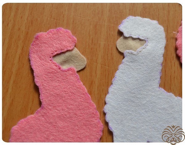 Милые альпаки из фетра Милые альпаки из фетра