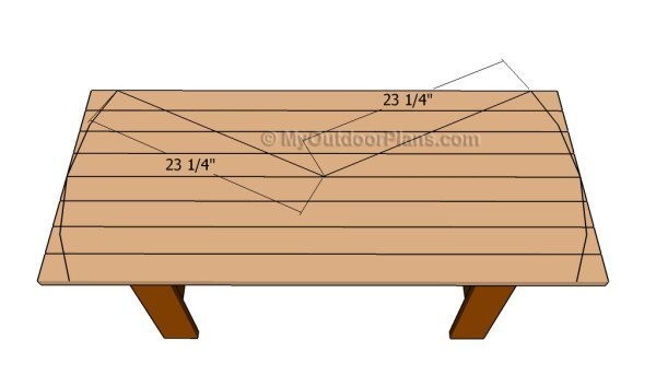 Садовая мебель: стол