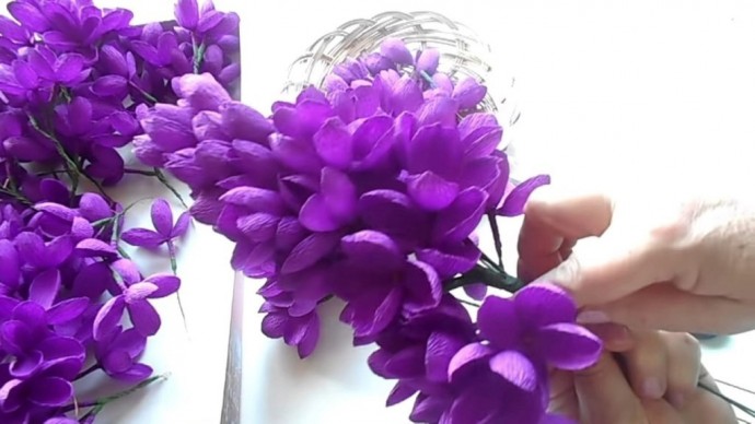 Шикарный букет сирени