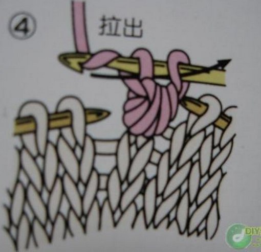 ​Теплый и красивый узор для зимних вещей