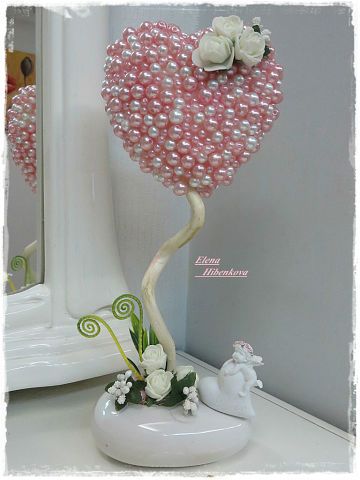 Топиарии с сердцем: подборка идей
