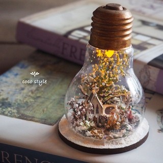 Удивительные миниатюры в лампочках: идеи для творчества