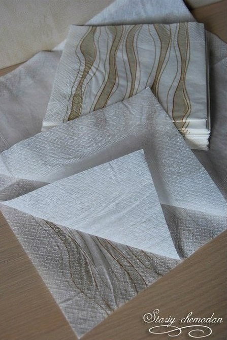 Балерины из салфеток