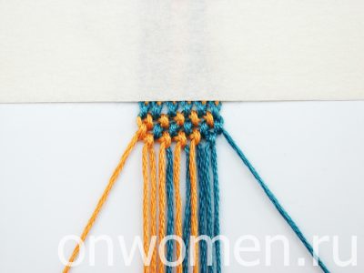 Фенечка шотландка