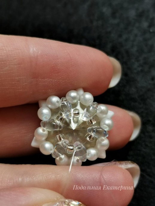 Серьги "Ледяные фантазии"