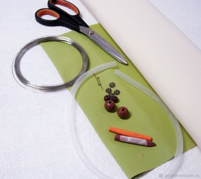 Великолепное колье "Тигровая лилия"