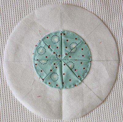 Лоскутная подставка под горячее