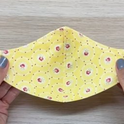 Маска без выкройки на любой размер