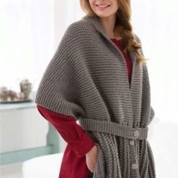 ​Шарф-безрукавка