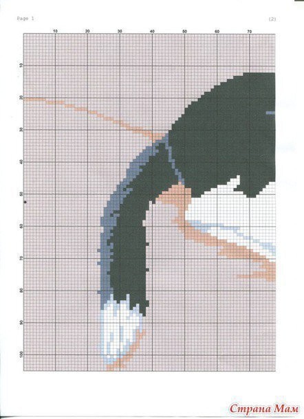 Изумительная вышивка кота Изумительная вышивка кота
