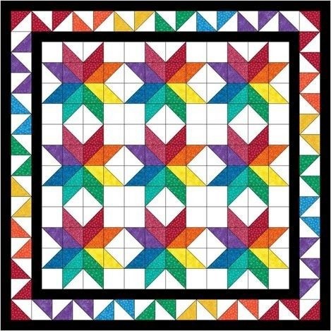 Яркие лоскутные мотивы Яркие лоскутные мотивы