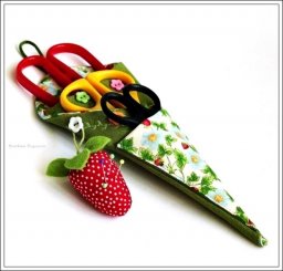 ​Как сшить удобный чехол для ножниц